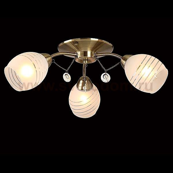 Светильник Eurosvet 30061/3 античная бронза