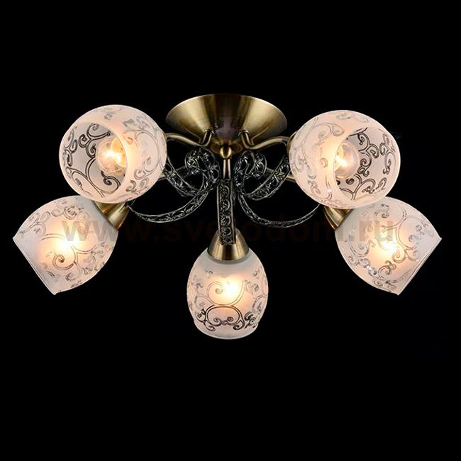 Светильник Eurosvet 30078/5 античная бронза