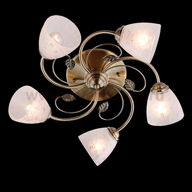 Светильник Eurosvet 30085/5 античная бронза