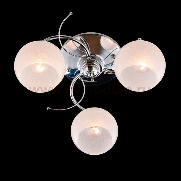 Люстра на 3 лампы Eurosvet 30086/3 хром