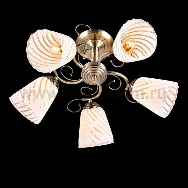 Светильник Eurosvet 30099/5 античная бронза