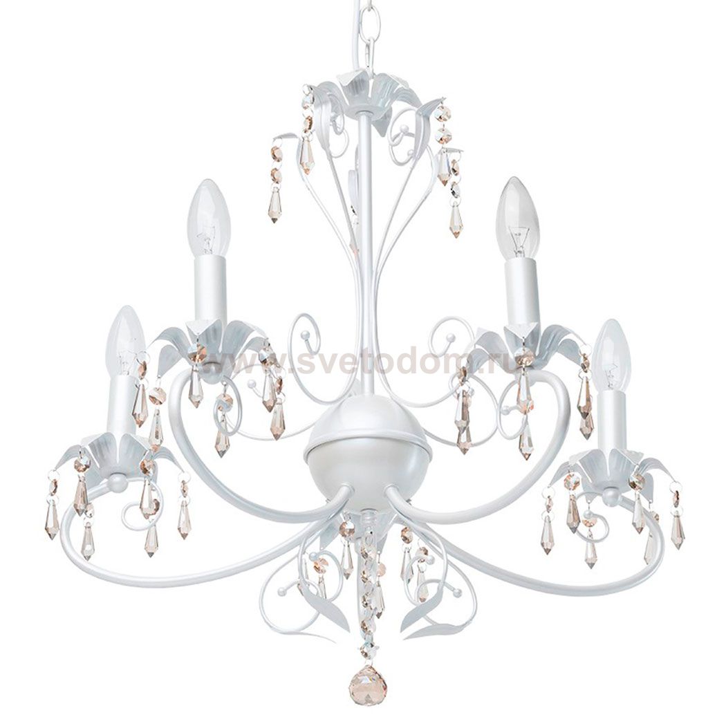 Люстра белая Mw light 301017105 Свеча