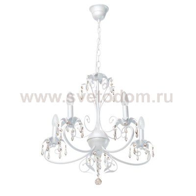 Люстра белая Mw light 301017105 Свеча