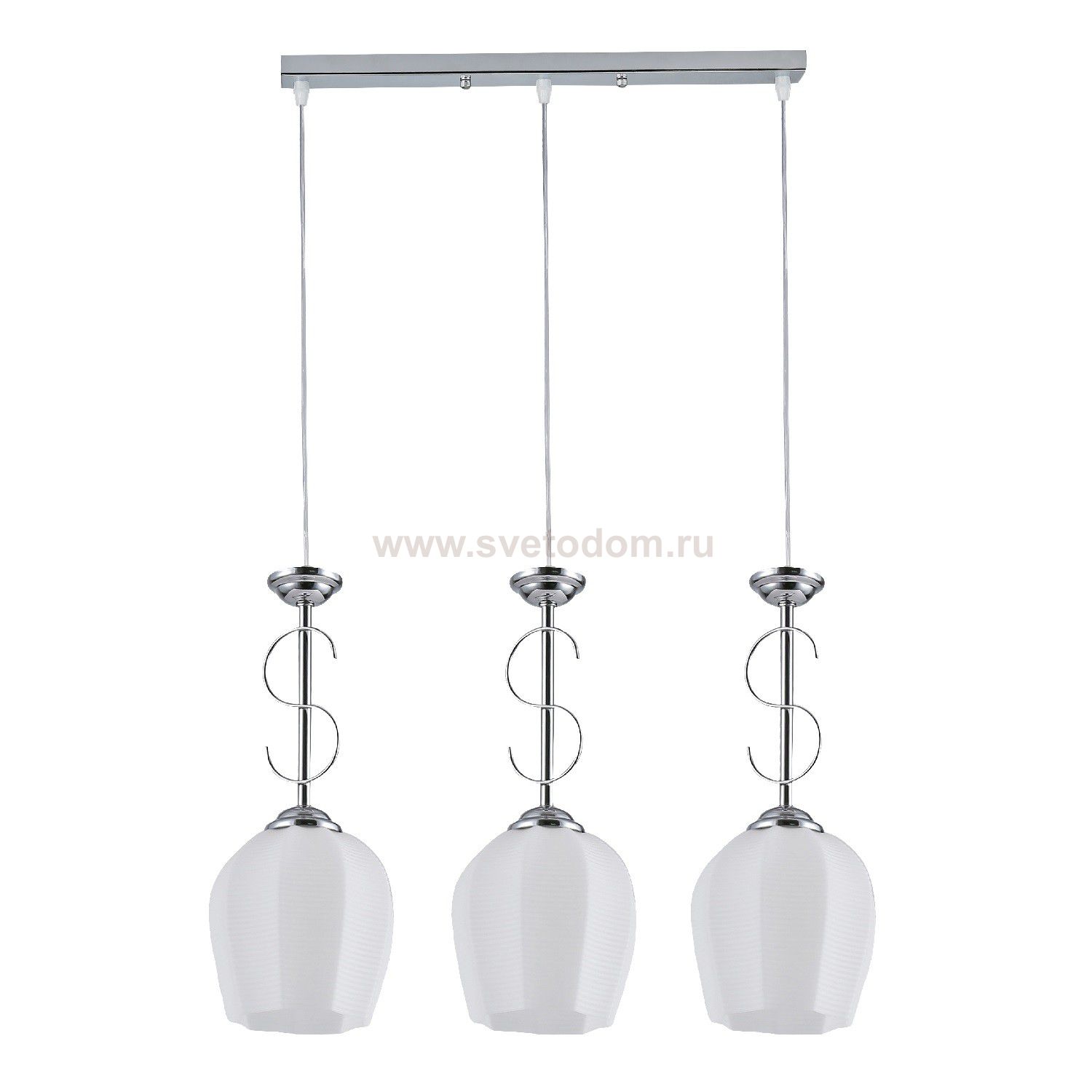 Подвесной светильник 30103/3CR WT ЭкономСвет