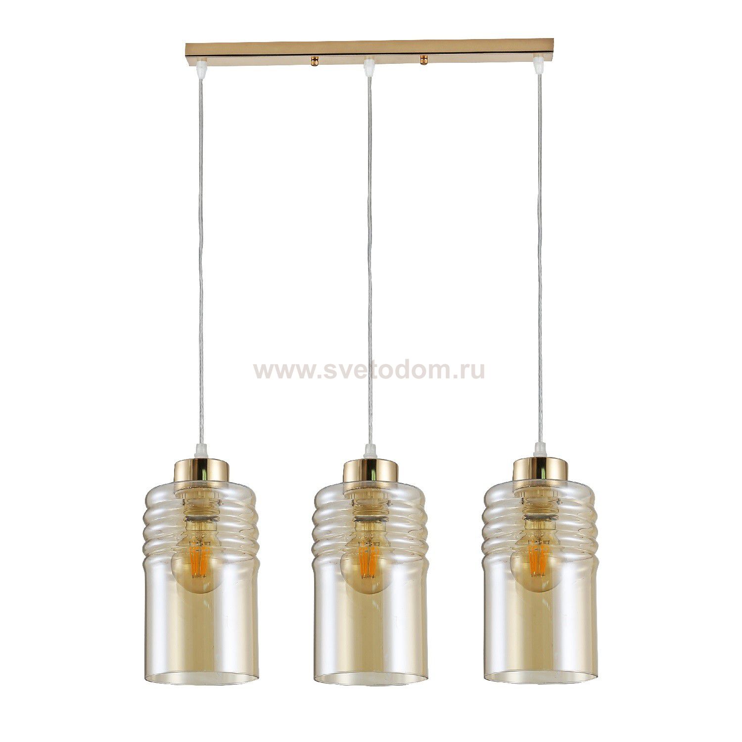 Подвесной светильник 30116/3GD AMB ЭкономСвет