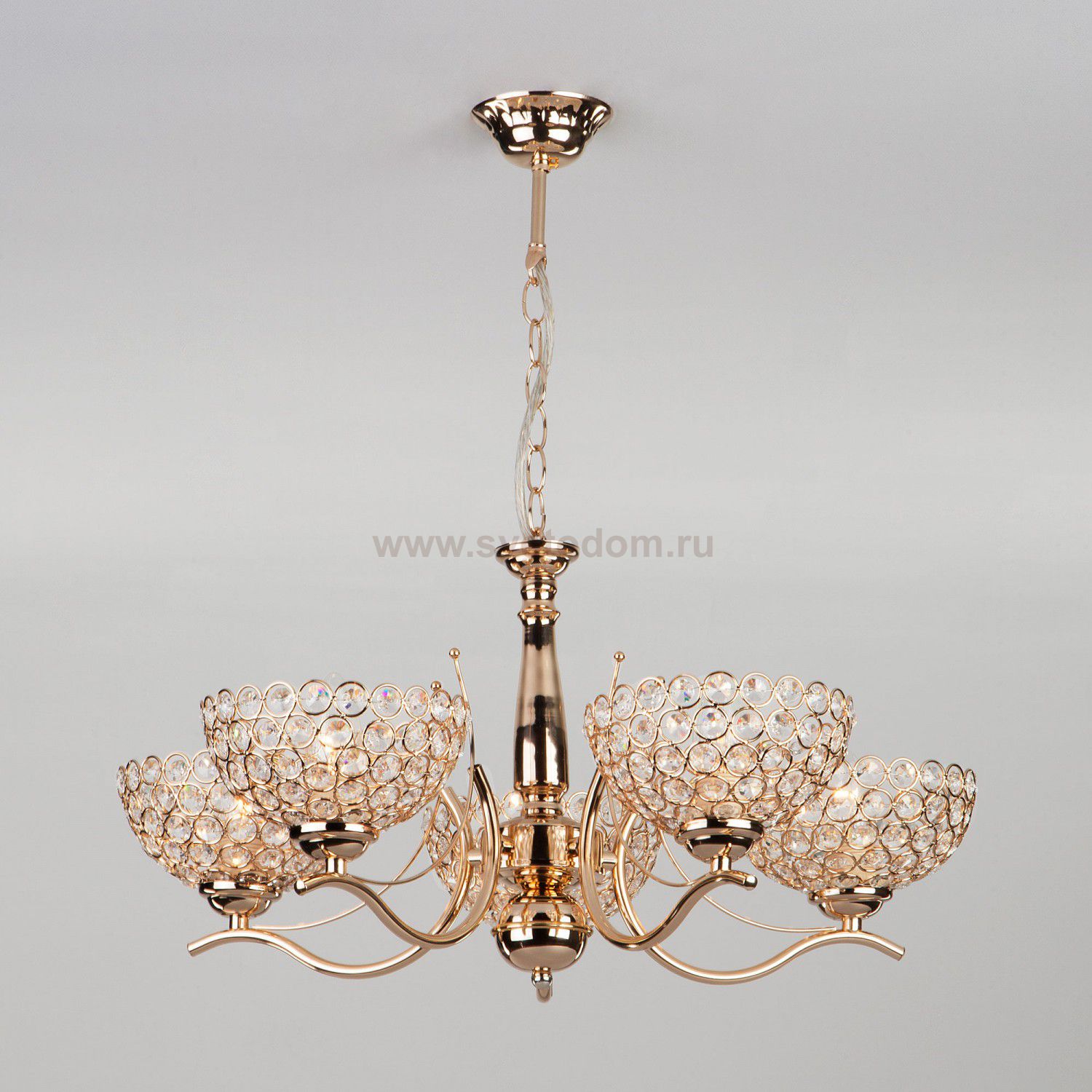 Светильник Eurosvet 30119/5 золото