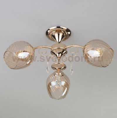 Люстра потолочная Eurosvet 30120/3 золото