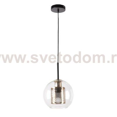 Подвесной светильник 30123/1S BK+COP CL Экономсвет