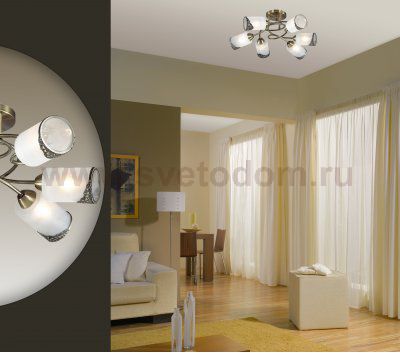 Люстра потолочная Lumion 3012/6C CITADELLA