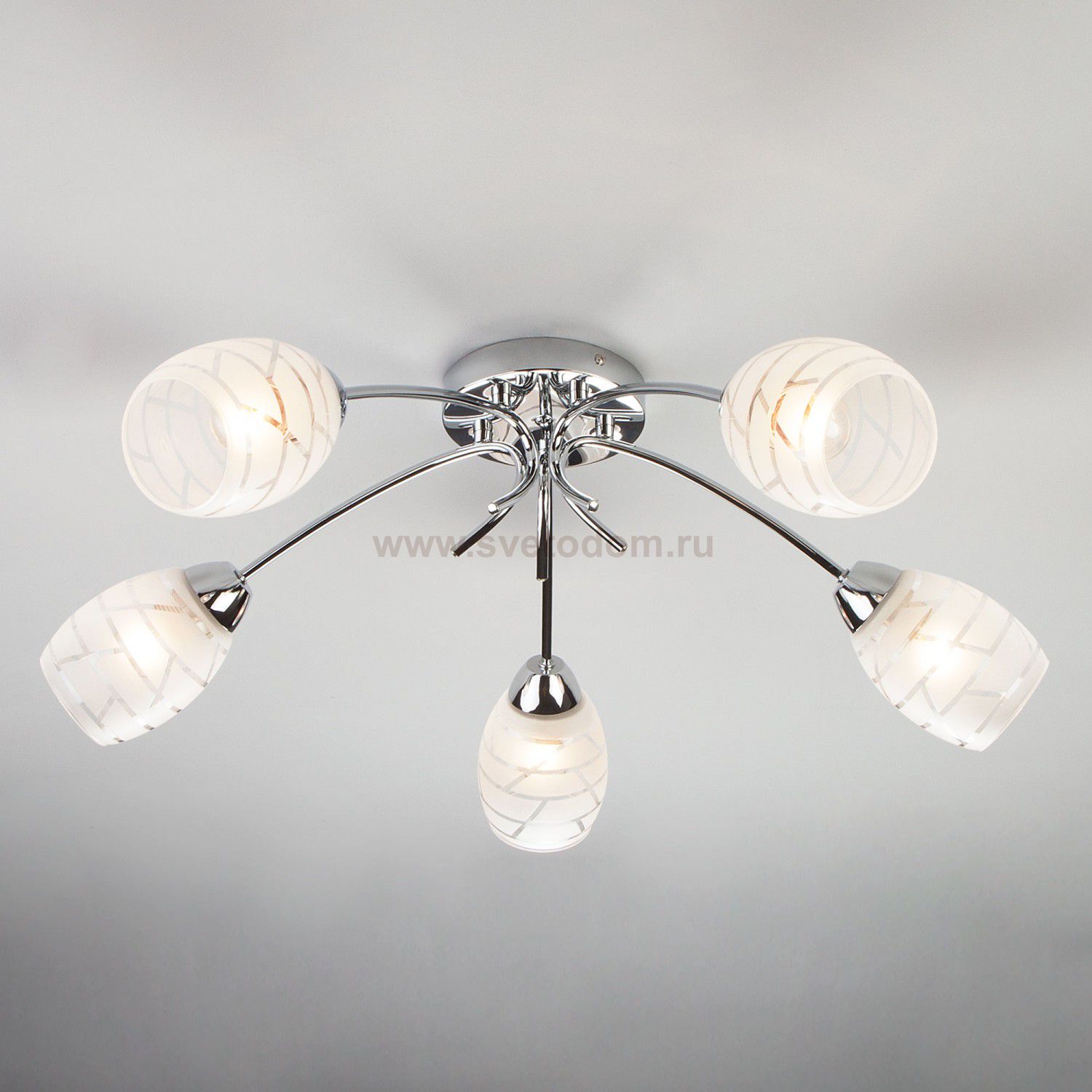 Светильник Eurosvet 30127/5 хром