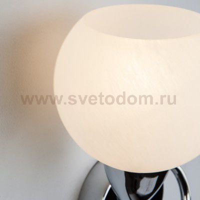 Плафон стекло белое матовое 100*90мм Е14 (31мм посадка) 30133 Whitney