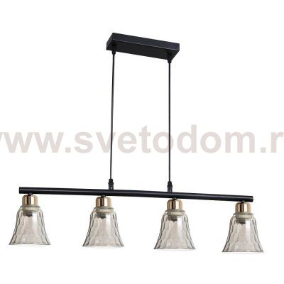 Подвесная люстра 30137/4BK+GD GR ЭкономСвет