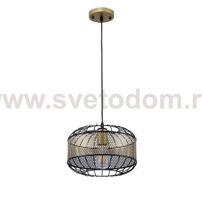 Подвесной светильник 30138/1MBK+GD ЭкономСвет