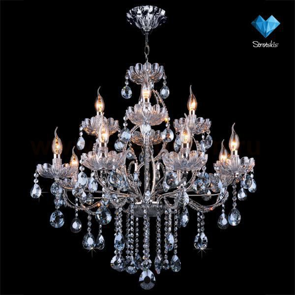 Люстра хрустальная Eurosvet 3015/12