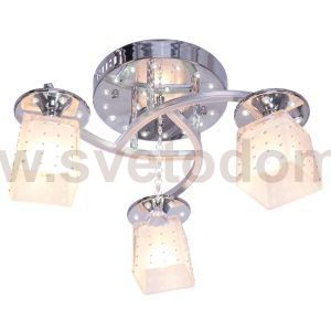 Потолочный светильник Экономсвет 30181/3CR+WT LED
