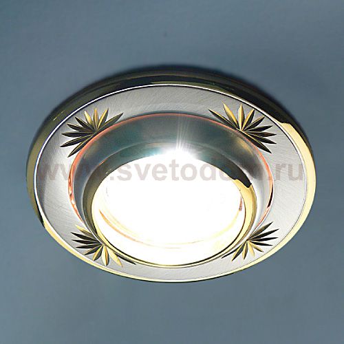 Светильник Elektrostandard 301A CF SS-G сатин серебро/золото