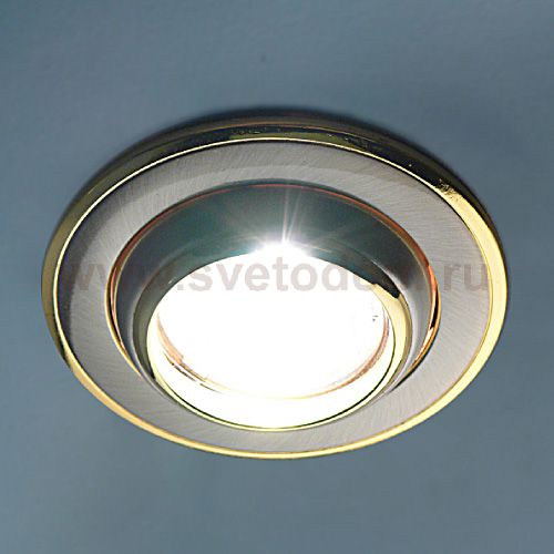 Светильник Elektrostandard 301A SN-G сатин никель/золото