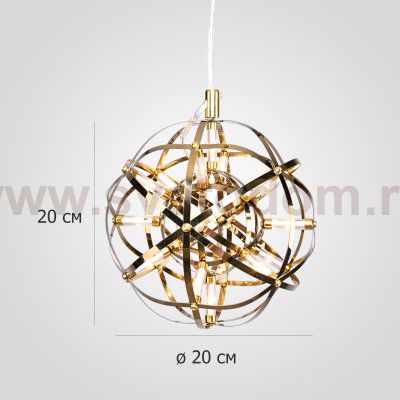 Люстра Mi Raimond Lamp D20 Gold By Imperiumloft