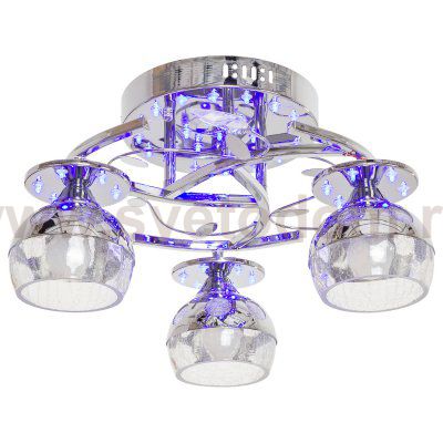 Светильник ЭкономСвет 3025L/3CR WT RC RBPLED