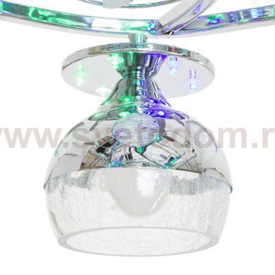 Потолочный светильник Экономсвет 3025L/5CR WT RC RBPLED