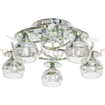 Потолочный светильник Экономсвет 3025L/5CR WT RC RBPLED