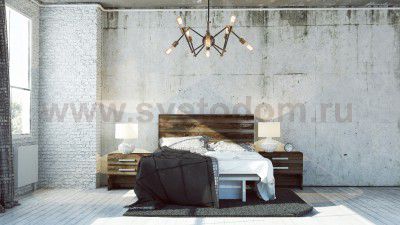 Люстра паук лофт Divinare 3037/03 SP-8 FORMICA