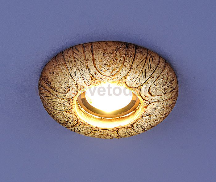 Встраиваемый светильник со светодиодами Elektrostandard 3040 белая подсветка (WH/Led)