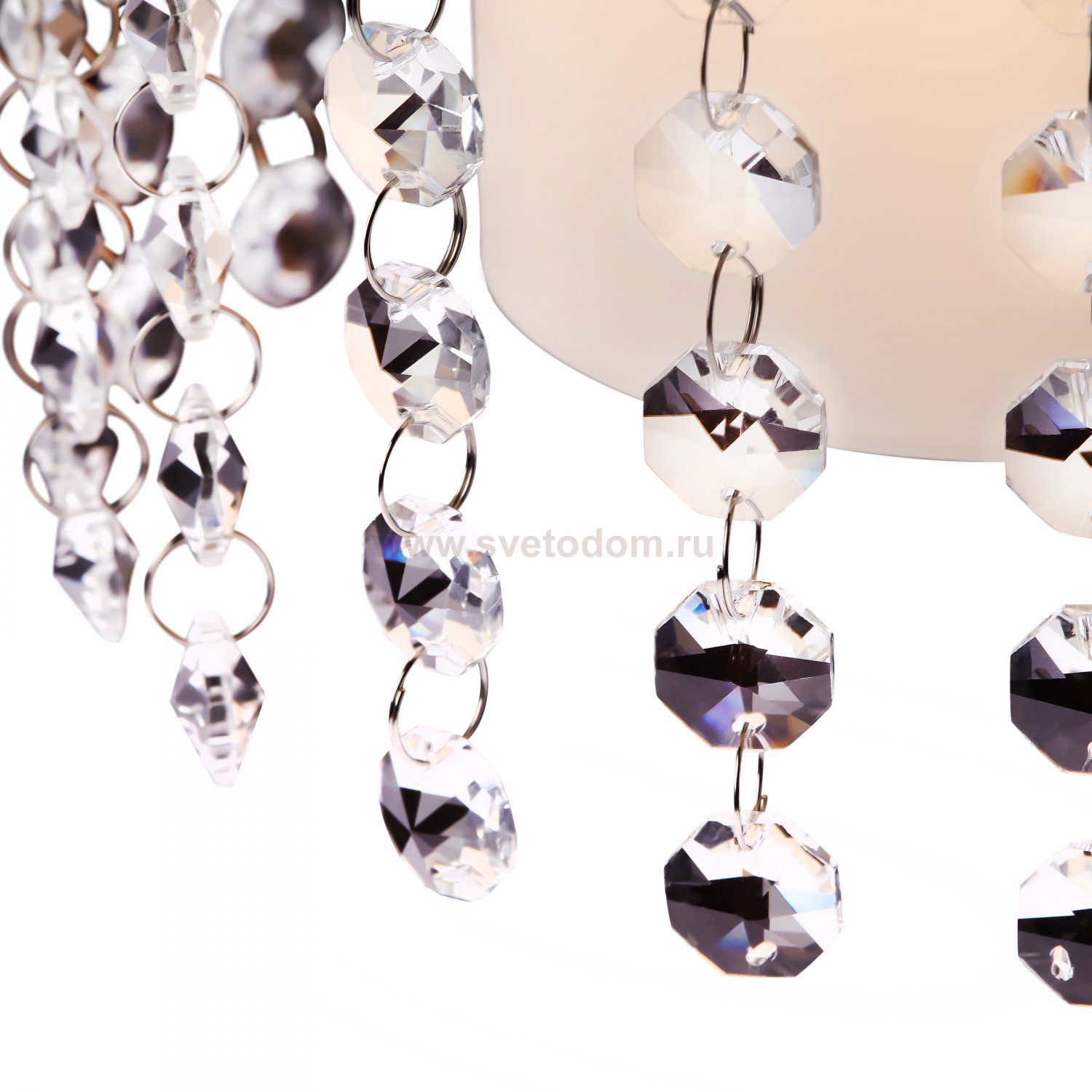 Светильник подвесной (подвес) Rivoli Rosco 3041-201 1 * E27 60 Вт хрусталь модерн