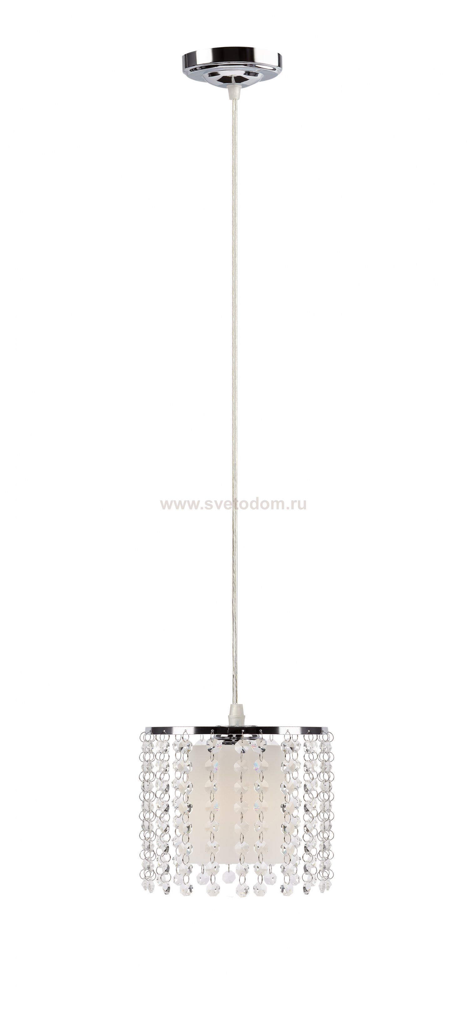 Светильник подвесной (подвес) Rivoli Rosco 3041-201 1 * E27 60 Вт хрусталь модерн