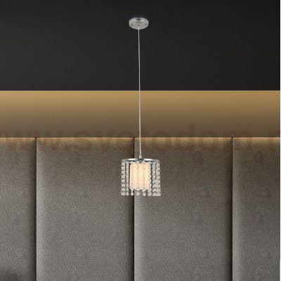 Светильник подвесной (подвес) Rivoli Rosco 3041-201 1 * E27 60 Вт хрусталь модерн