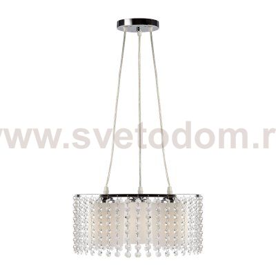 Светильник подвесной (подвес) Rivoli Rosco 3041-203 3 * E27 60 Вт хрусталь модерн