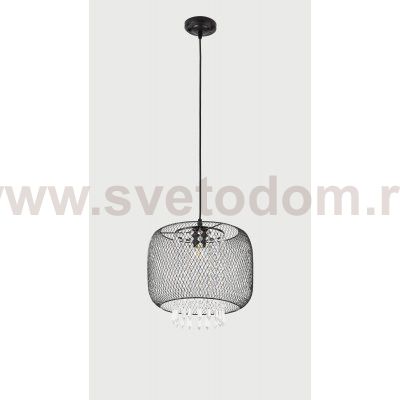 Светильник подвесной (подвес) Rivoli Marro 3042-201 1 * E27 60 Вт хрусталь модерн