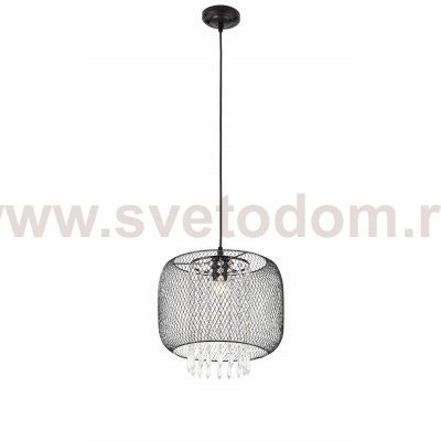 Светильник подвесной (подвес) Rivoli Marro 3042-201 1 * E27 60 Вт хрусталь модерн
