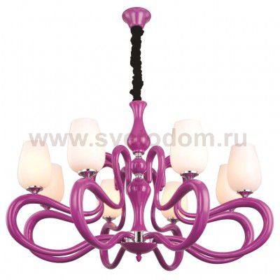 Подвесной светильник Escada Diado 3046/8 E14*40W Purple
