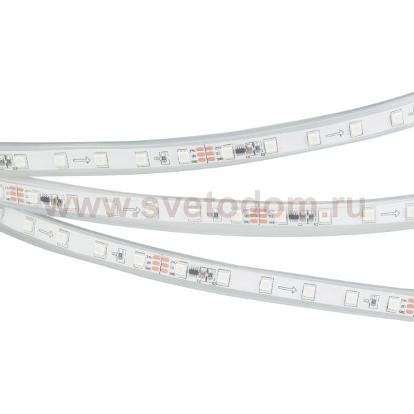 Лента SPI-5000P-3535-72 24V Cx6 RGB (11mm, 14.4W/m, IP66) Arlight 30484