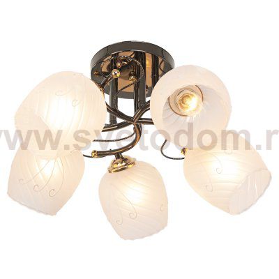 Светильник ЭкономСвет 30500/5SM BK