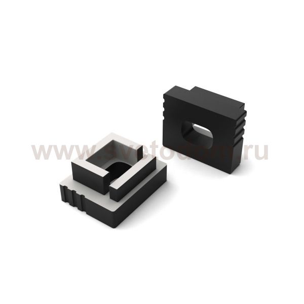 Заглушка SL-MINI-8-H6 BLACK с отверстием (Arlight, Пластик) Arlight 30527