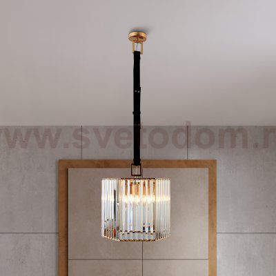 Светильник подвесной (подвес) Rivoli Elisa 3054-306 6 * Е14 40 Вт модерн