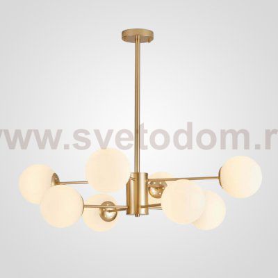 Люстра На Штанге Roundi Brass L8 By Imperiumloft