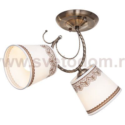 Люстра классическая Экономсвет 30578/2AB WT+CF