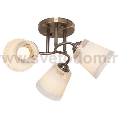 Люстра классическая Экономсвет 30676/3AB WT