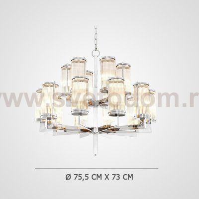 Подвесная Люстра Сilindery Silver D75 By Imperiumloft