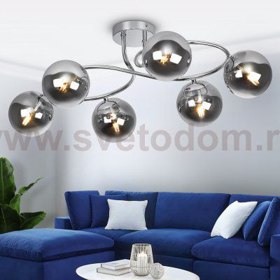 Люстра Rivoli Ago 3070-306 6 х E14 40 Вт модерн
