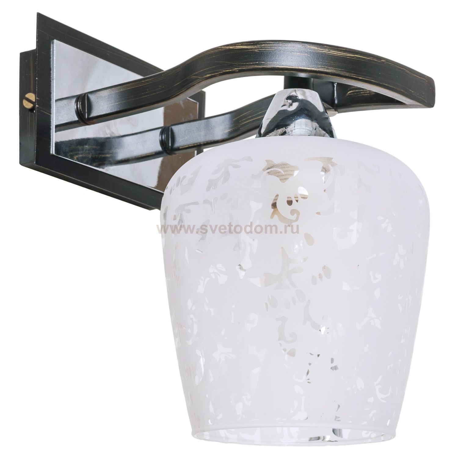 Светильник ЭкономСвет 30722N/1wCR+WENGUE WT