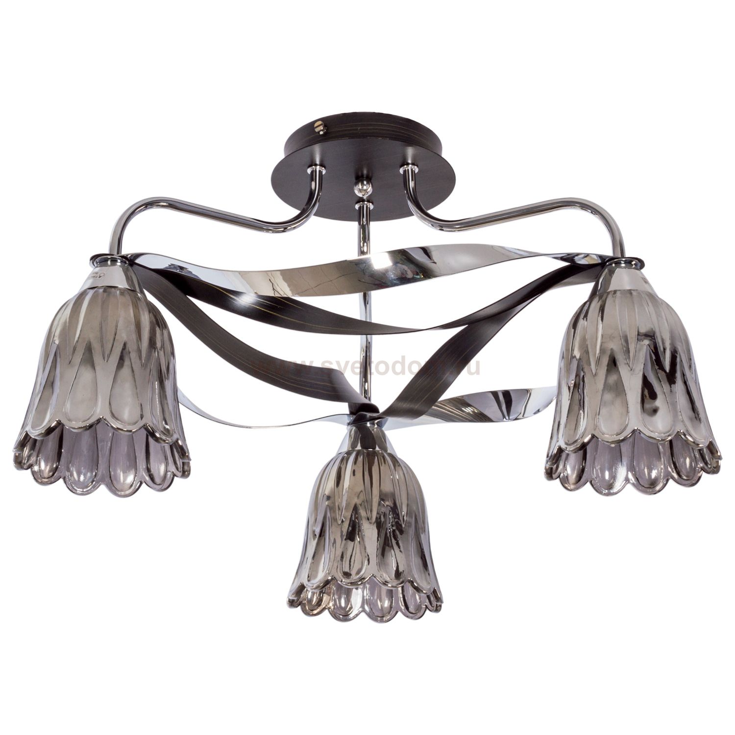 Светильник ЭкономСвет 30724C/3CR+WENGUE SM