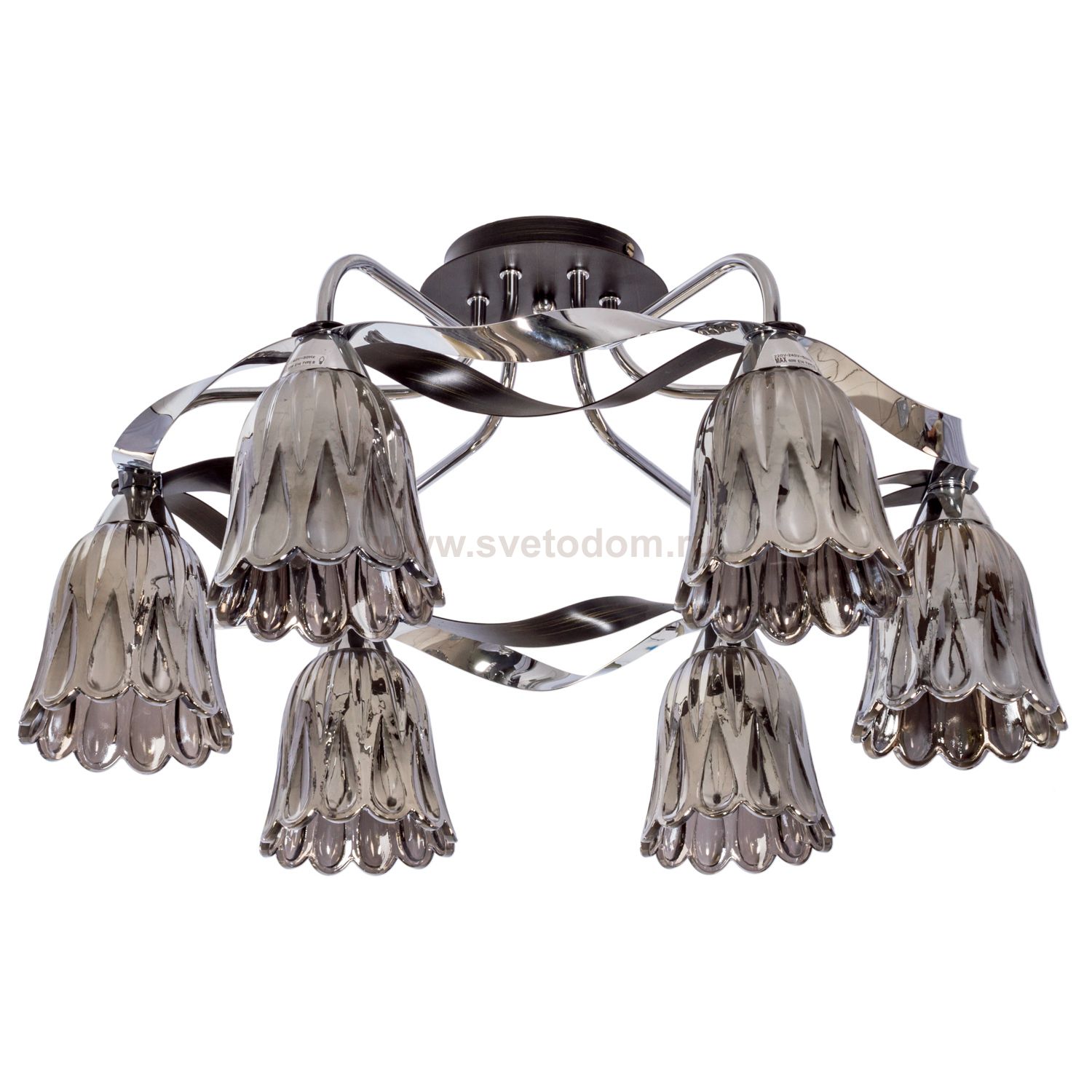 Светильник ЭкономСвет 30724C/6CR+WENGUE SM