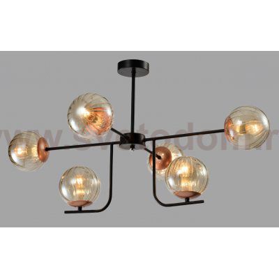 Люстра Rivoli Afina 3076-306 6 х E14 40 Вт модерн