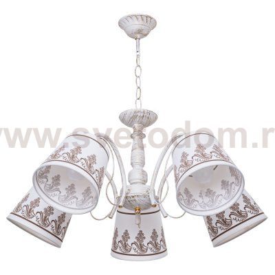 Люстра классическая Экономсвет 30781/5WG PNT