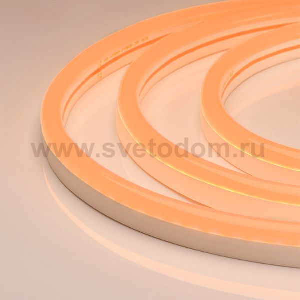 Гибкий неон ARL-NEON-2615PH-SIDE 230V Amber (Arlight, 8 Вт/м, IP65) Arlight 30862