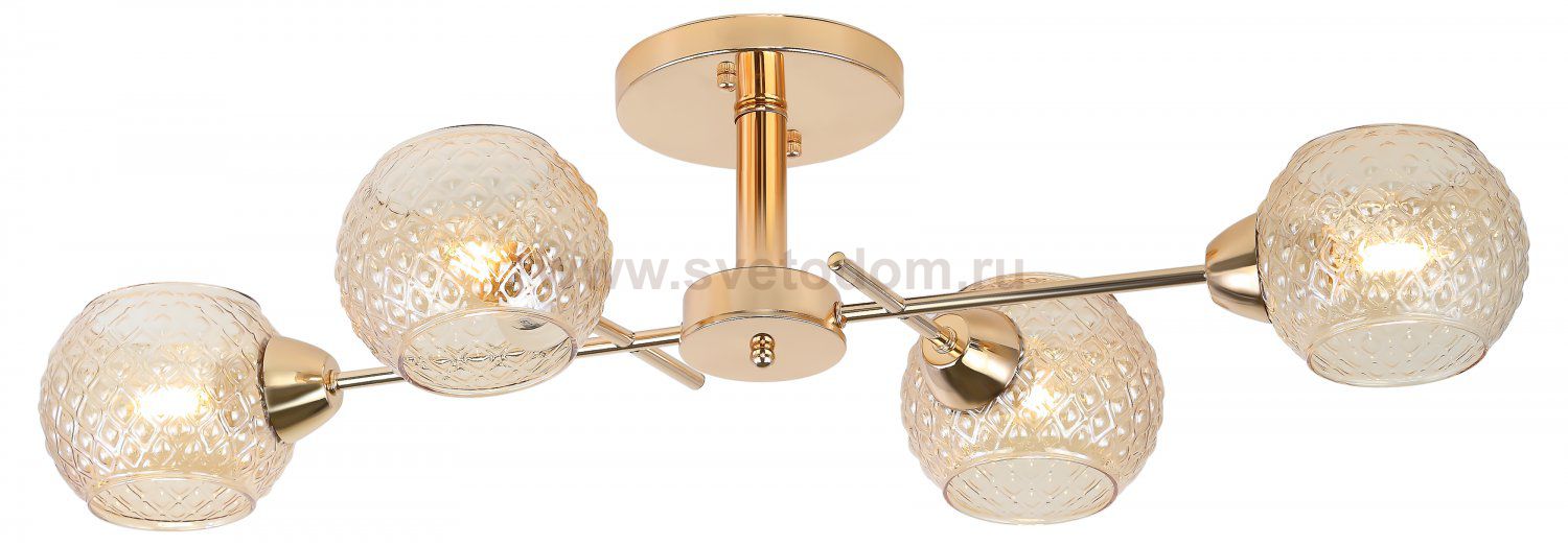 Люстра Rivoli Amalia 3090-304 4 * Е27 40 Вт модерн